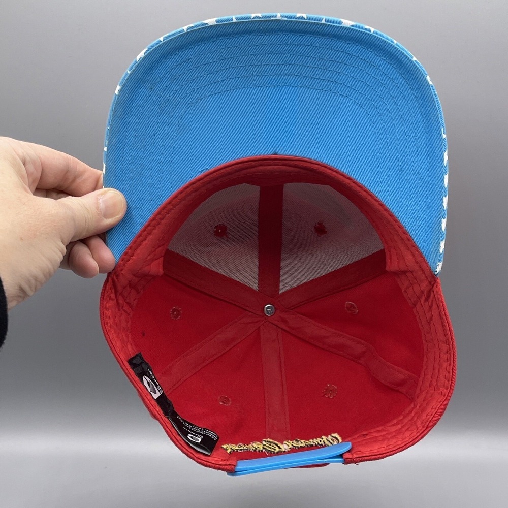 Wonder Woman Baseball Cap‎ DC Comics Classic Red Blue Gold Snap Back Adjustable - Picture 9 of 12